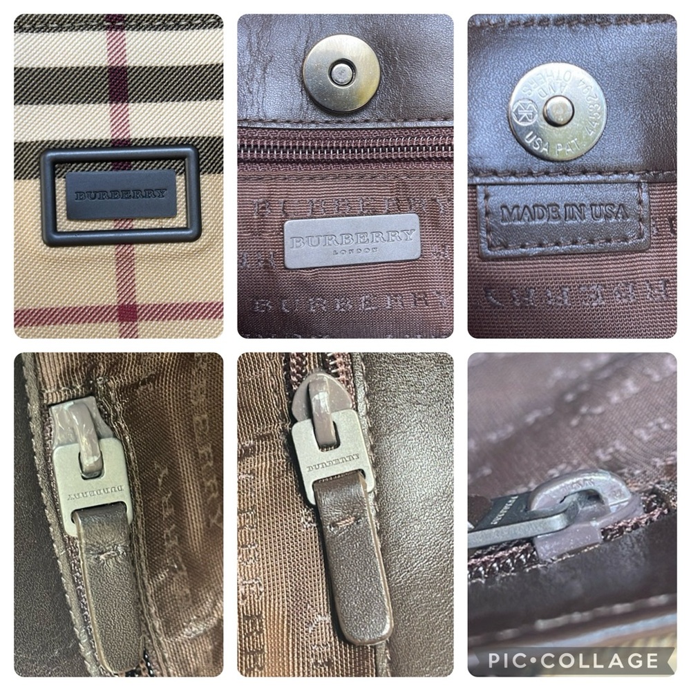 BURBERRY Nova Check Tote Bag - Picture 9 of 16